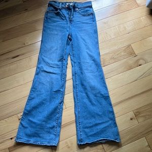 COPY - Madewell 11” High Rise Flare Jeans